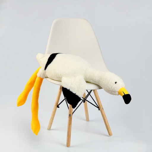 Мягкая игрушка Фламинго, 90 см, белая - Simaland фото 5