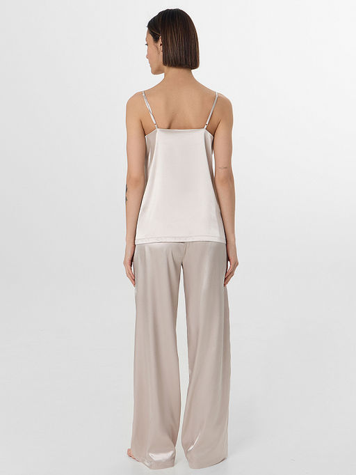 Комплект домашний женский молочный