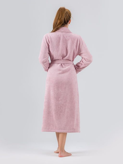 Халат махровый KARNA NORA (Лавандовый)  фото 7