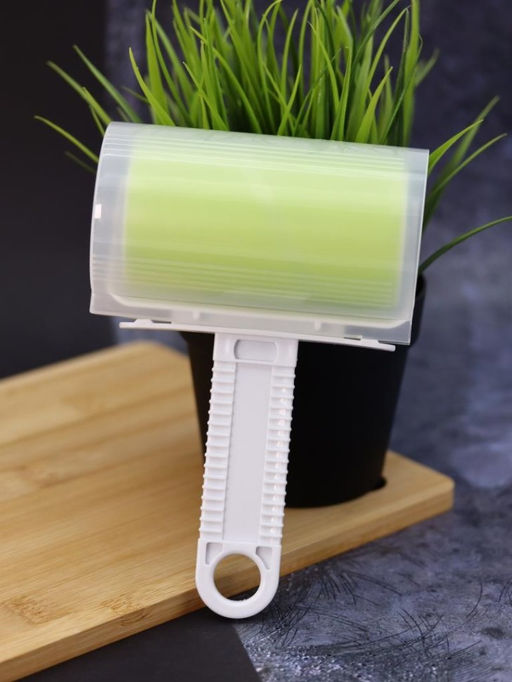 Многоразовый ролик для чистки одежды в футляре "Grass", 16,7*11 см