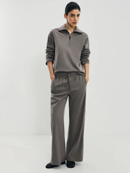 Широкие брюки с эластичным поясом / Zarina