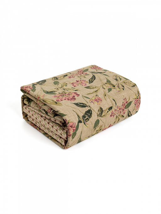 Комплект постельного белья 1,5-спальный зелёный бязь