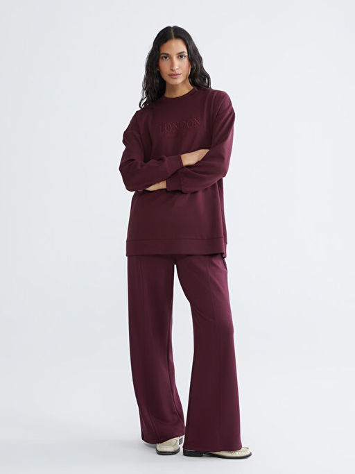 London Nak??l? Kad?n Sweatshirt Tunik