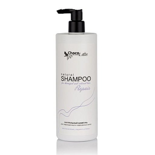 Шампунь(500) REPAIR (shampoo) д_поврежден.и окрашен.волос (восст,гладкость,блеск) 500млTMChocoLatte