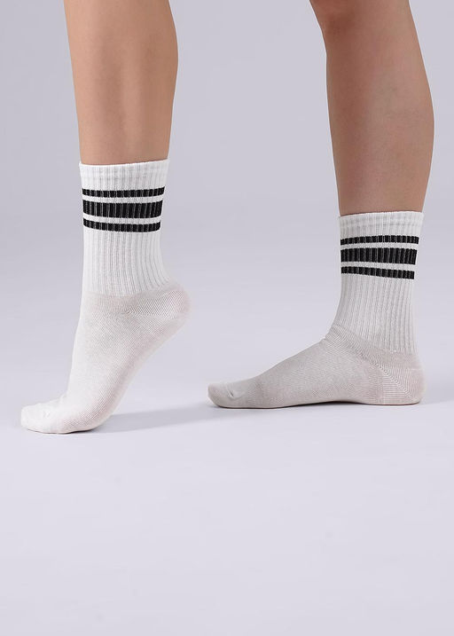 CLE Носки жен.S218 хл+эл белый - Clever wear фото 2