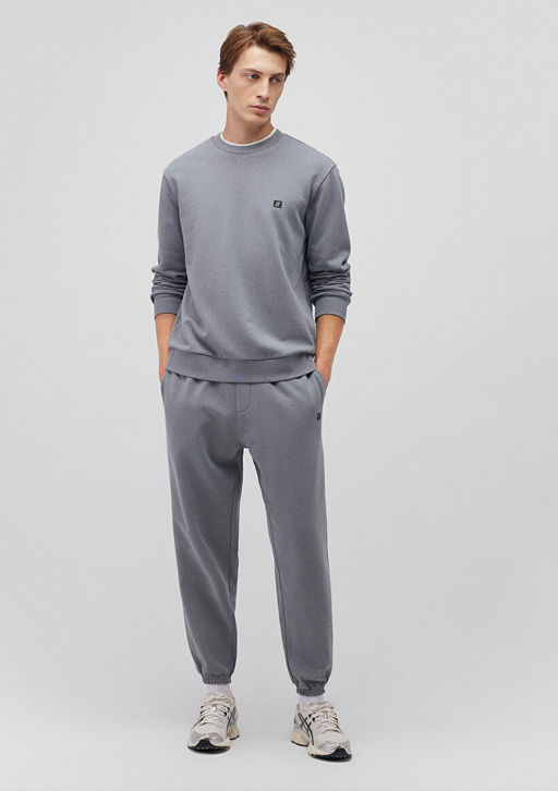 Mavi Pro Bask?l? Gri Esofman Alt?  фото 2