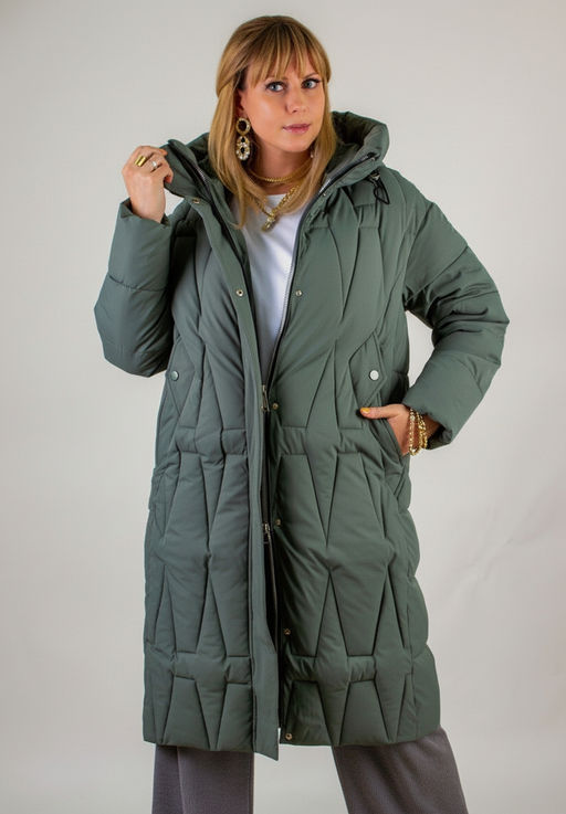 Зимняя куртка удлиненная, арт.28117