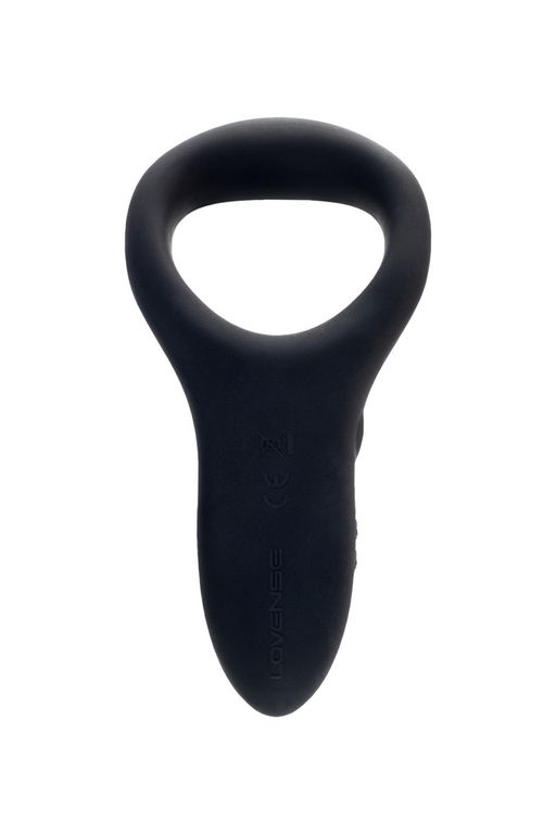 Эрекционное кольцо LOVENSE Diamo, силикон, черное, 13,3 см