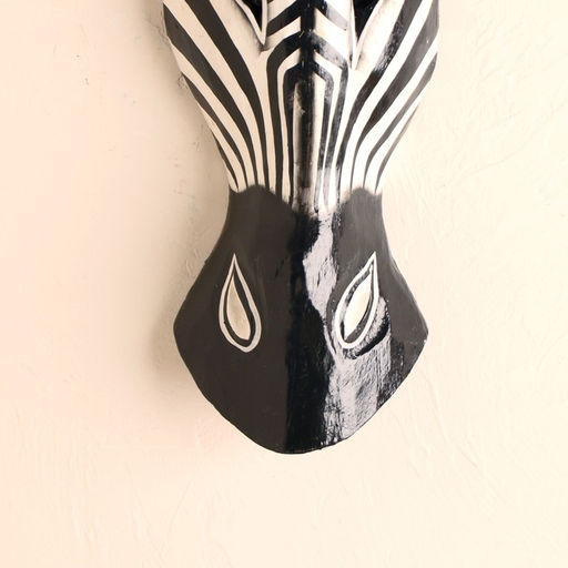 Маска «Зебра», 30×11×4.5 см, дерево