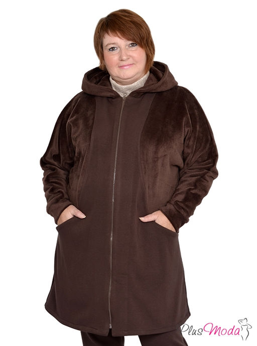 Куртка Модель №708 размеры 44-84 - Plusmoda фото 2
