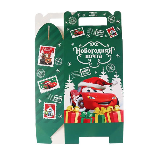 Цена за 2 шт. Коробка складная Новогодняя почта, 20 ? 33 ? 10 см