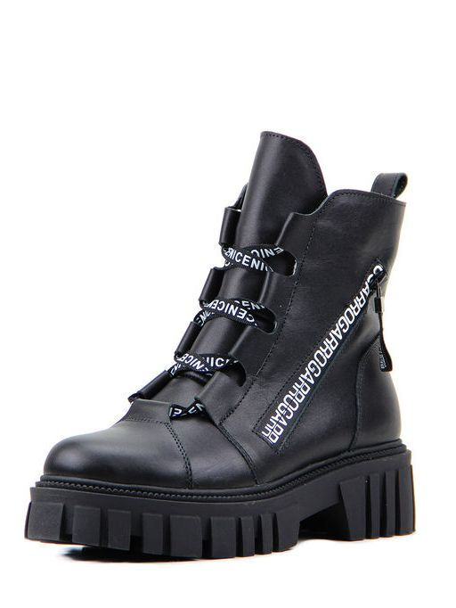 Ботинки EDART 318.21153 bl.black/байка