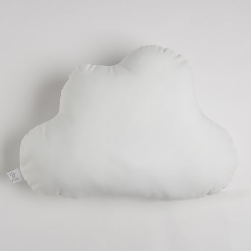 Подушка декоративная «Этель. Облачко белая», 48×38 см, велюр