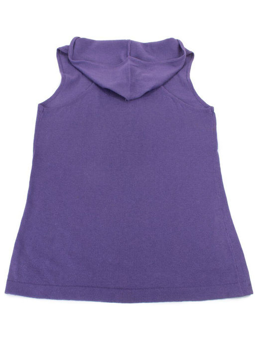 1984 VIOLET Майка женская с капюшоном (50% хлопок, 50% полиэстер)