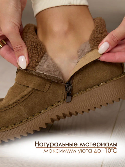 Ботинки женские, 101592-6, , нат.замша, 2025-2 - S&I фото 4