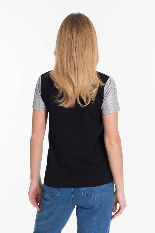 Футболка М324179а черный - Елена фото 8