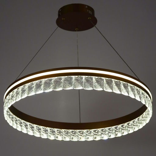 Светильник «Джес» LED 150 Вт золото 58×58×9 см BayerLux