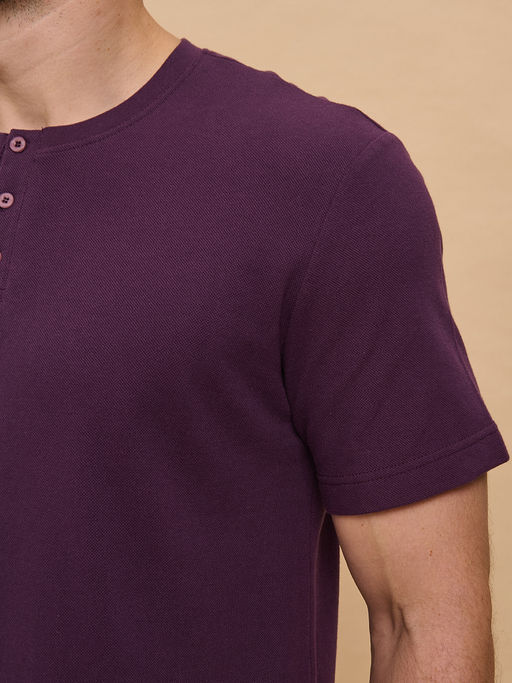 PELICAN, футболка мужская, Сливовый  фото 2