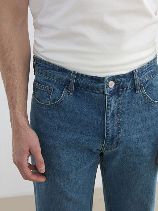 790 Rahat Kal?p Erkek Jean Pantolon