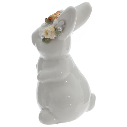 Фигурка декоративная "Заяц", L6 W6 H11,5 см