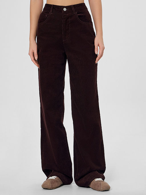 Брюки женские коричневые