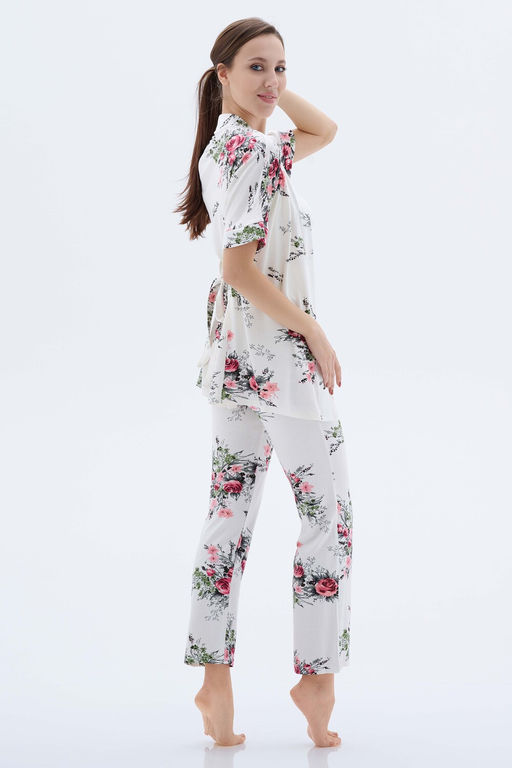 Пижама с халатом МИШЕЛЬ