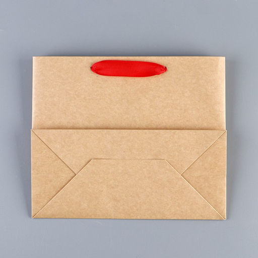 Пакет крафтовый с пластиковым окном Новогодняя ёлка, 24 х 20 х 11см - Дарите счастье фото 8