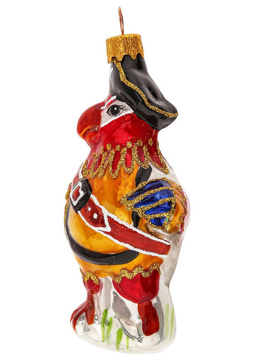 Елочное украшение Пират попугай ФУ-771