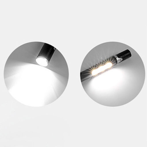 Фонарь универсальный COMIRON PEN GREY корпус: жёсткий ABS, IPX5; свет: 1 XPG, 100lm, 5COB; аккум: 260 mAh, USB; серый /уп 60/ - ГалеонТрейд фото 5