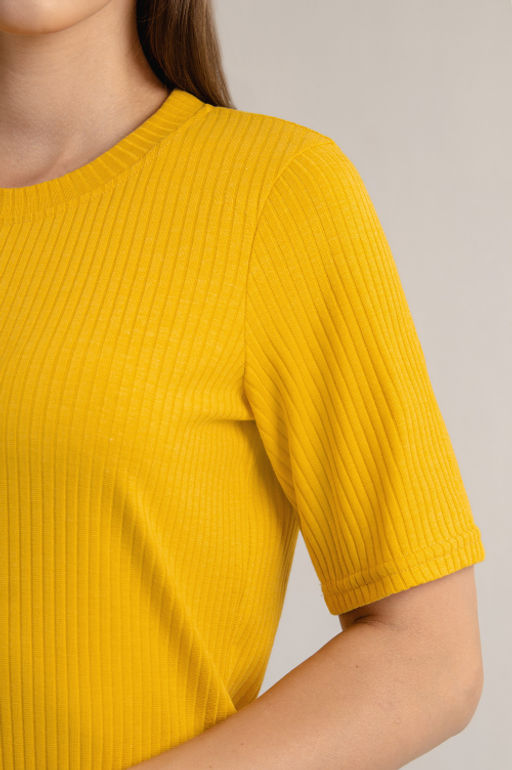 Арт. 8401/3 Платье женское 46-54 (5 шт) Цвет:горчичный - Калинка фото 6