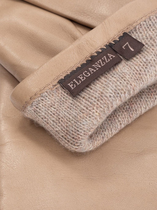 Перчатки женские ш+каш. F-IS5500 l.taupe - Eleganzza фото 6