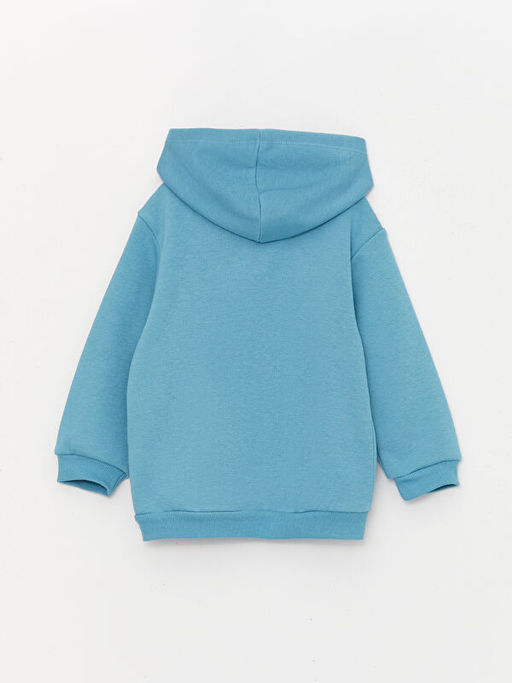 Kap??onlu Uzun Kollu K?z Bebek Fermuarl? Sweatshirt - Waikiki фото 2
