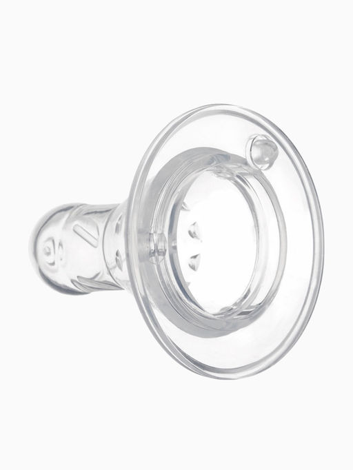 Бутылочка для кормления малыша M&B «Доченька», классическое горло, с ручками, от 0 мес., 150 мл., розовый