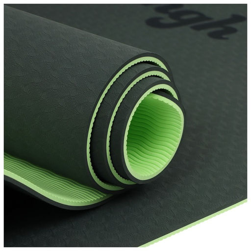 Коврик для йоги Sangh, 183610,6 см, цвет тёмно-зелёный  фото 5
