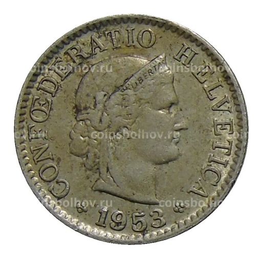 5 раппенов 1953 года B Швейцария