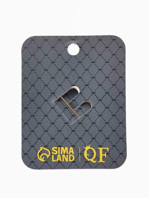 Брошь «Сакура» цветок, цвет зелено-розовый в золоте