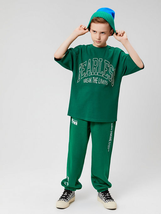 ACOOLA / Футболка детская для мальчиков Wit зеленый