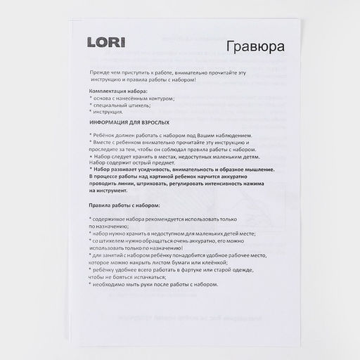 Гравюра малая «Обаятельная панда»