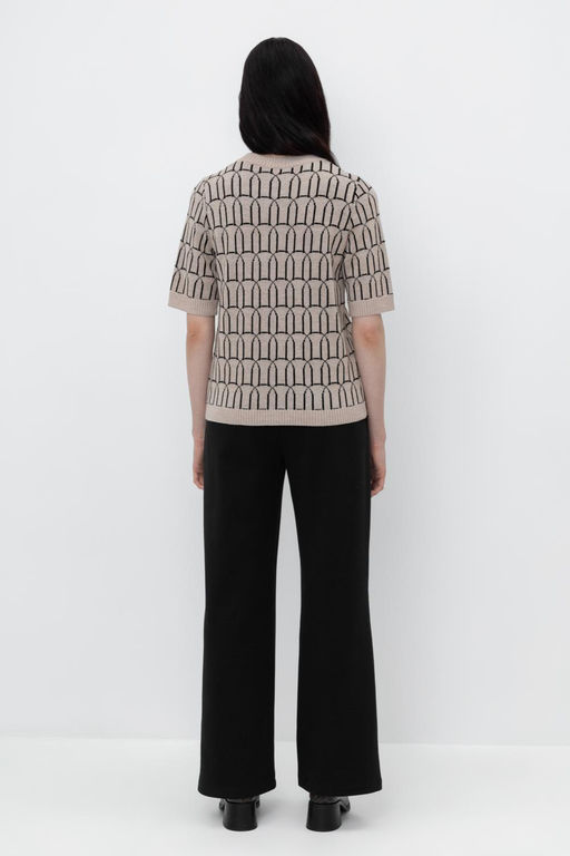 ЕВТ 4120/черный брюки жен