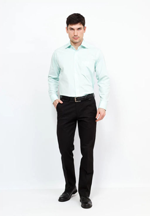 Сорочка мужская длинный рукав GREG 410/319/FR MINT фото 13