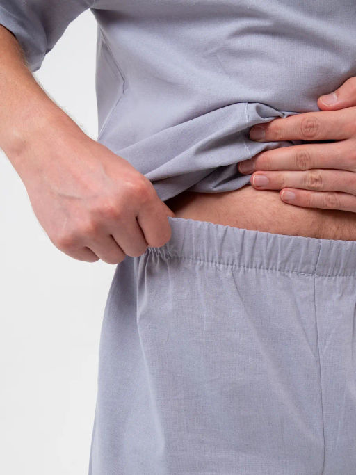 Костюм мужской Хлопок Серый М-22КМ MODAMICA