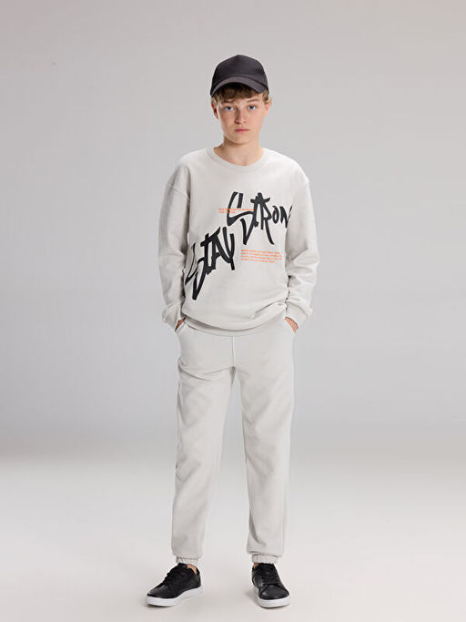 Bisiklet Yaka Erkek ?ocuk E?ofman Tak?m?