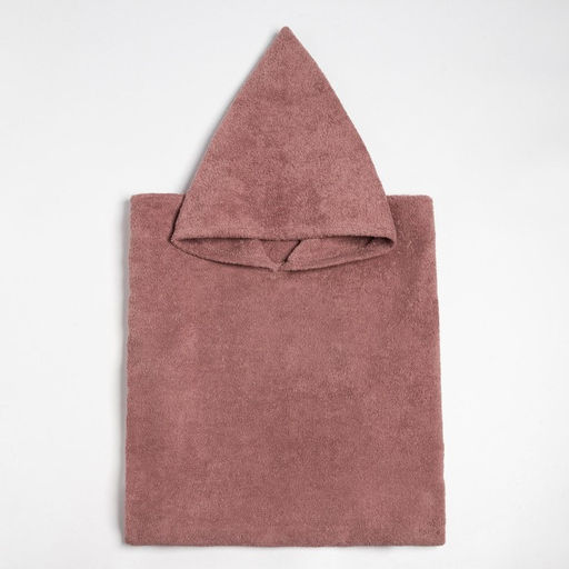 Полотенце-пончо Крошка Я Гномик, цвет мокко, размер 24-32, 100 % хлопок, 320 г/м2  фото 3