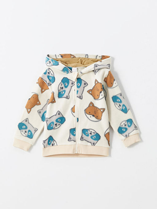 Kap??onlu Erkek Bebek H?rka ve E?ofman Alt 2li Tak?m