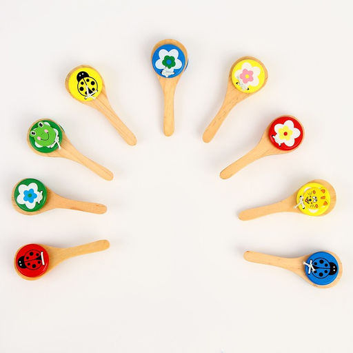 Игрушка музыкальная Колотушка малая, цвета МИКС - Лесная мастерская фото 3