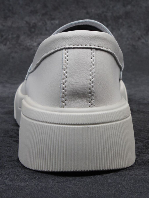 03-YD122-2 LT. BEIGE Лоферы женские (натуральная кожа)