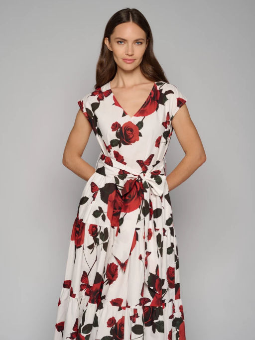 Сарафан женский 12521-35151 white/red - Maxroses фото 2