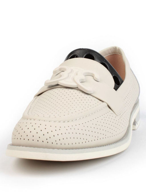 06-PDJ72-1 LT. BEIGE Туфли женские (натуральная кожа)