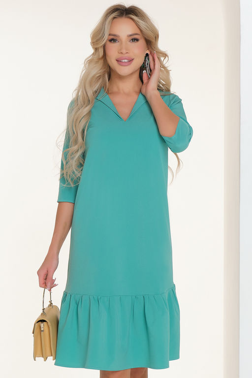 Платье Bellovera 4П3500 бирюзовый
