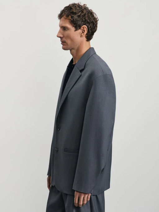 Блейзер свободного кроя / Zarina  фото 4